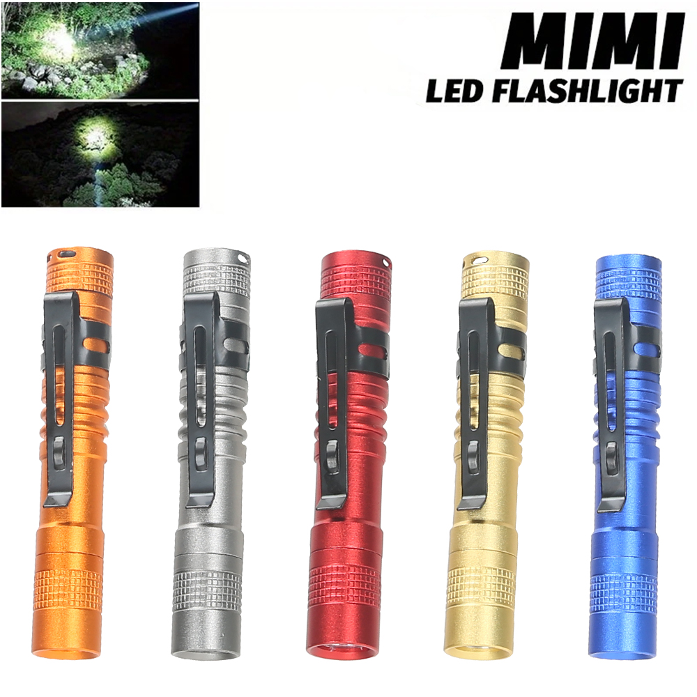Outdoor Adventurer - Mini draagbare LED-penlamp met clip Ultra
