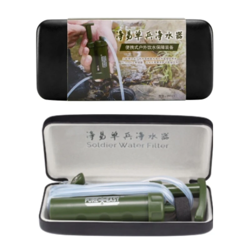 Water Filter Straw - Draagbare waterfilter Survival Purifier Outdoor Camping