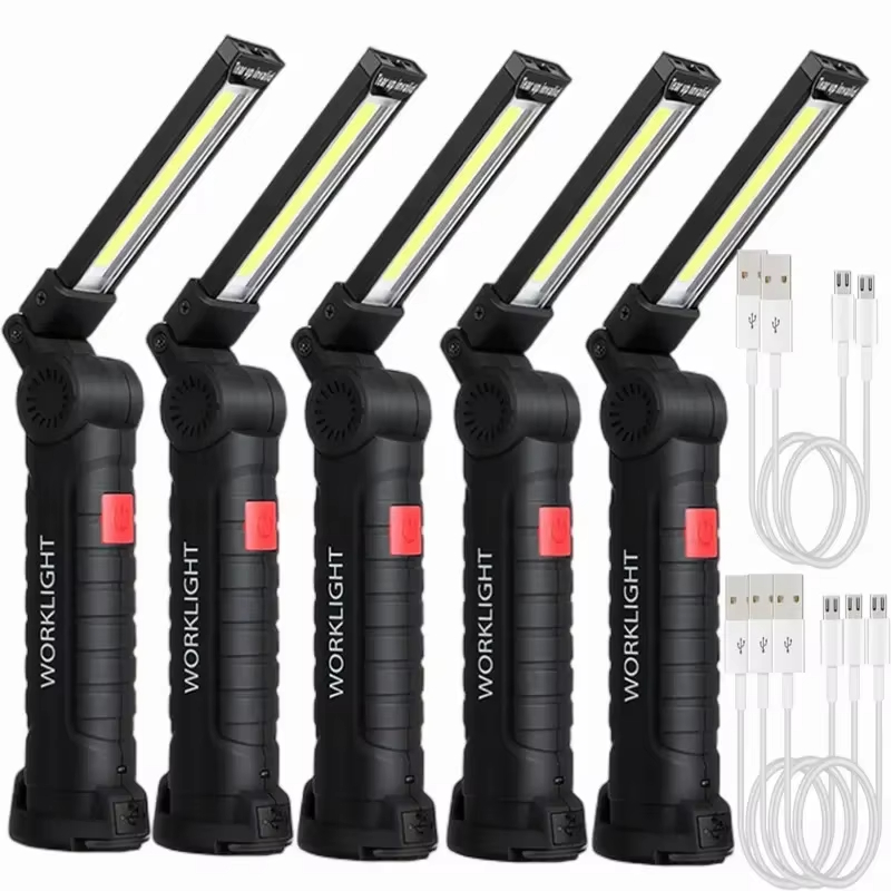 Outdoor Adventurer - Draagbare COB LED-zaklamp USB oplaadbare werklamp