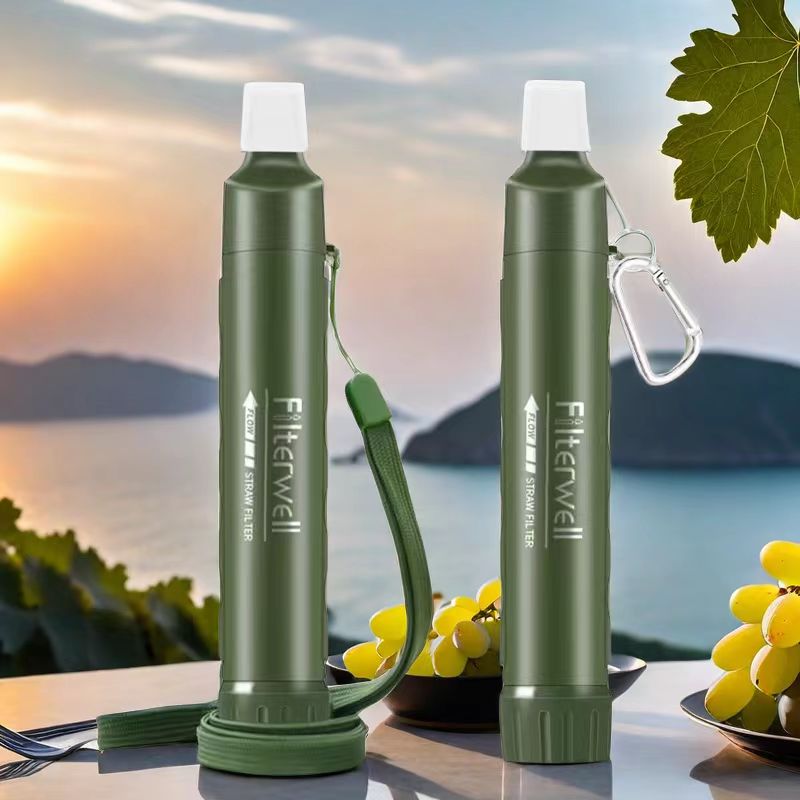 Water Filter Straw - Filterwell Persoonlijke Camper Waterzuiveraar Filterstro Draagbare