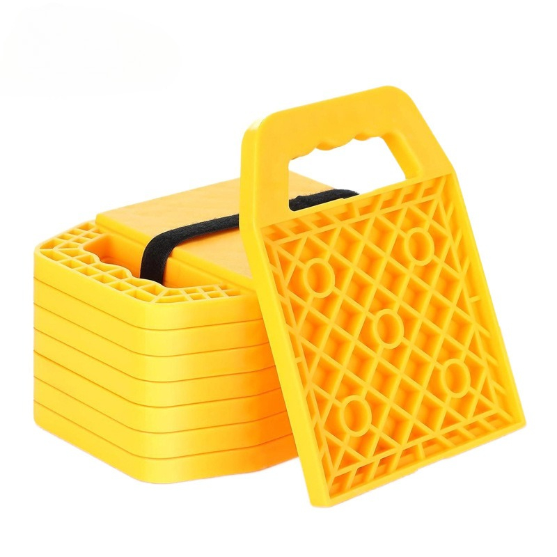 Outdoor Adventurer - 4 stuks kampeer- en reiscaravan-niveau blokken,