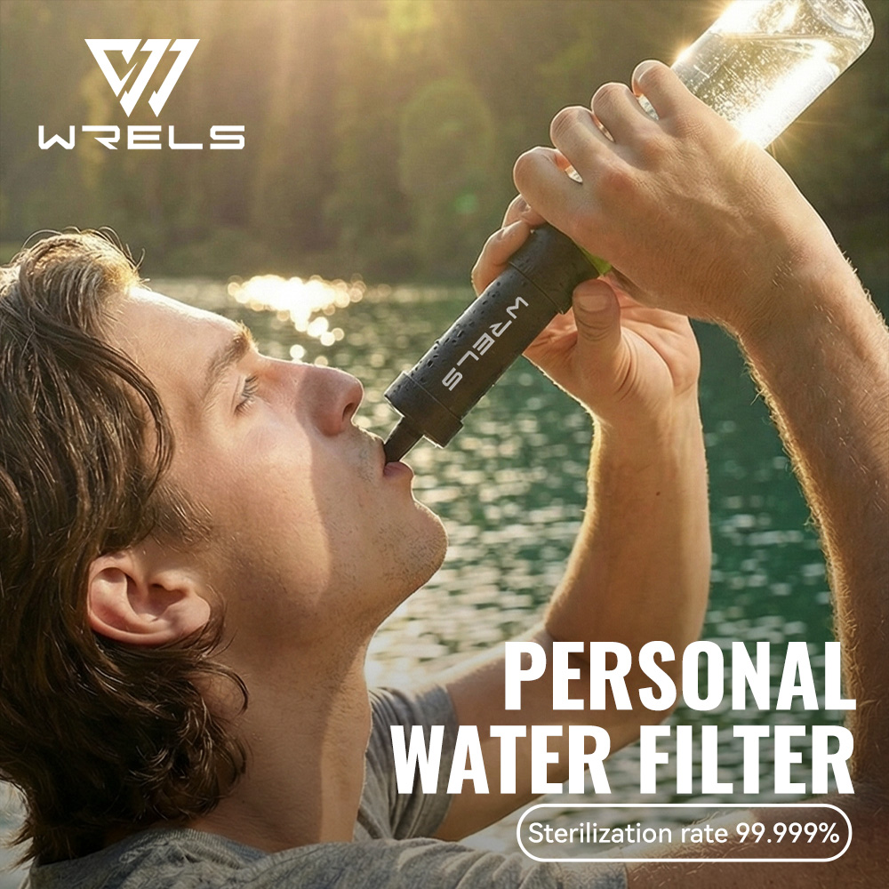 Water Filter Straw - WERLS Persoonlijk Mini Waterfilter Rietje voor