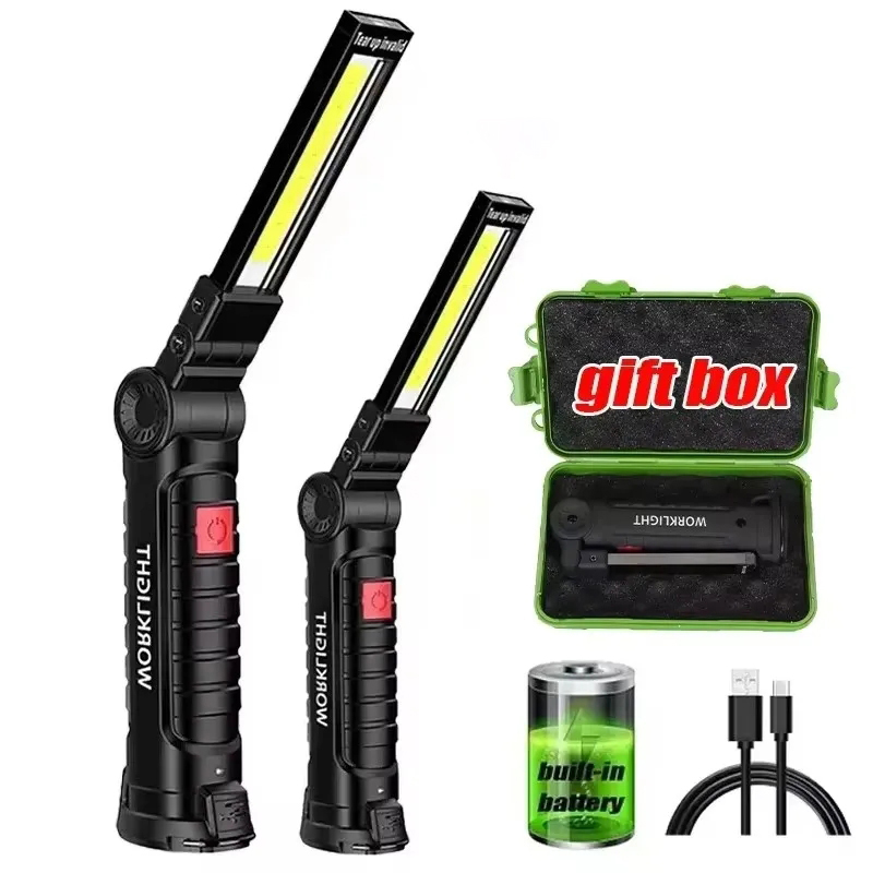 Outdoor Adventurer - Draagbare handzaklamp USB oplaadbare LED-werklamp 5