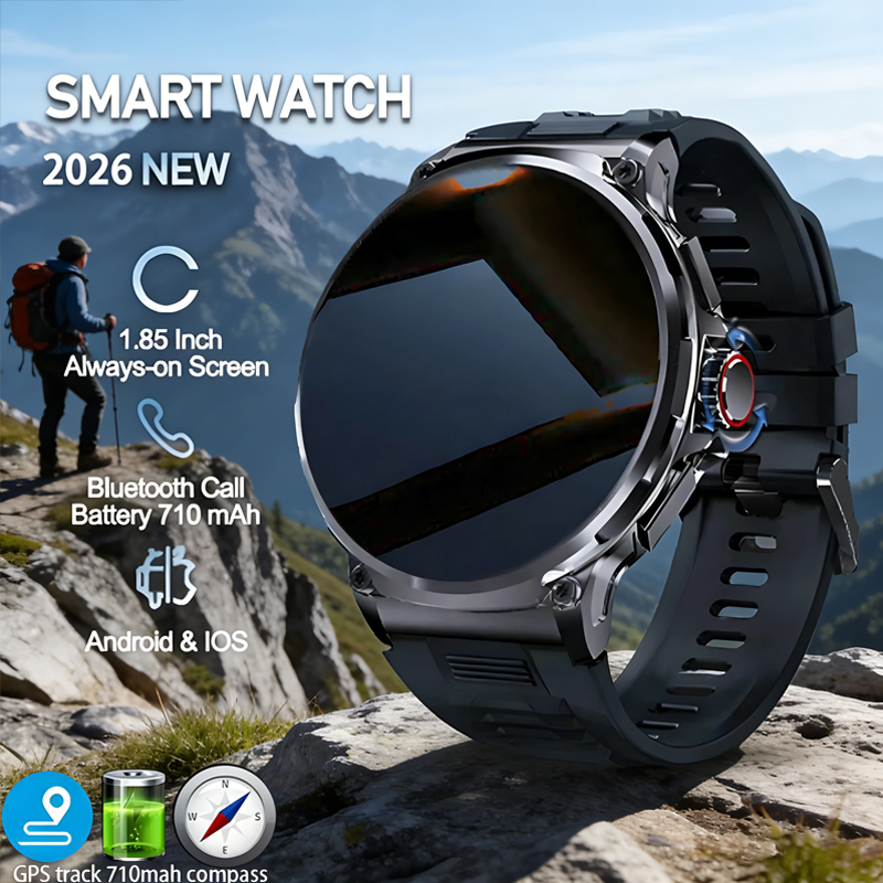 Outdoor Adventure Reservations - Hot Men Smartwatch 710mAh Outdoor Adventure