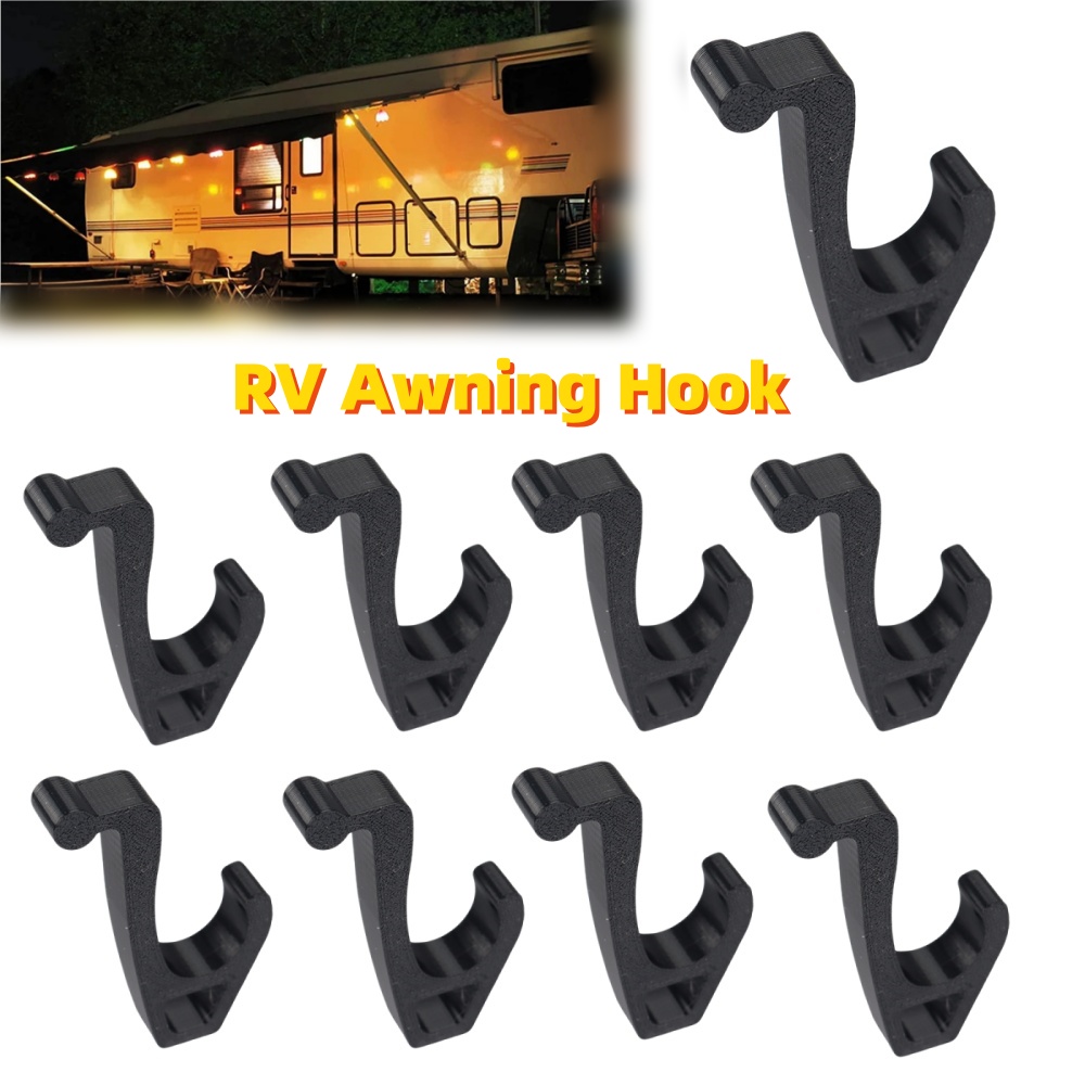Outdoor Adventurer - 1/2 Stuks Camping Luifel Haken Clip