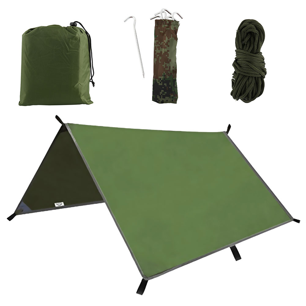 Hammock Rain Tarp - 3x3m Luifel Waterdicht Zonwering Tent Tarp