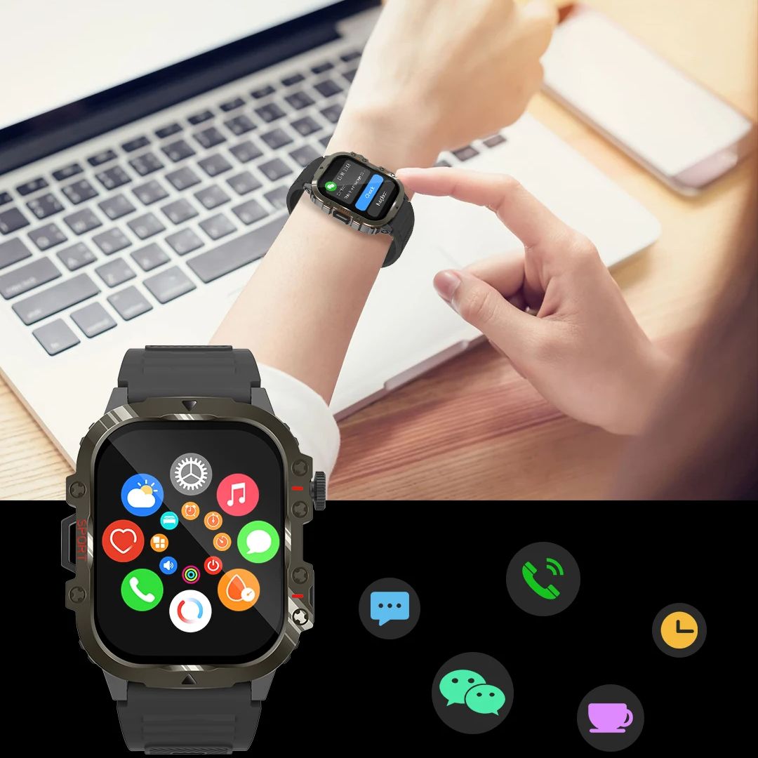 Smart Watch voor heren Outdoor - Outdoor Adventure Reservations recensie en prijs