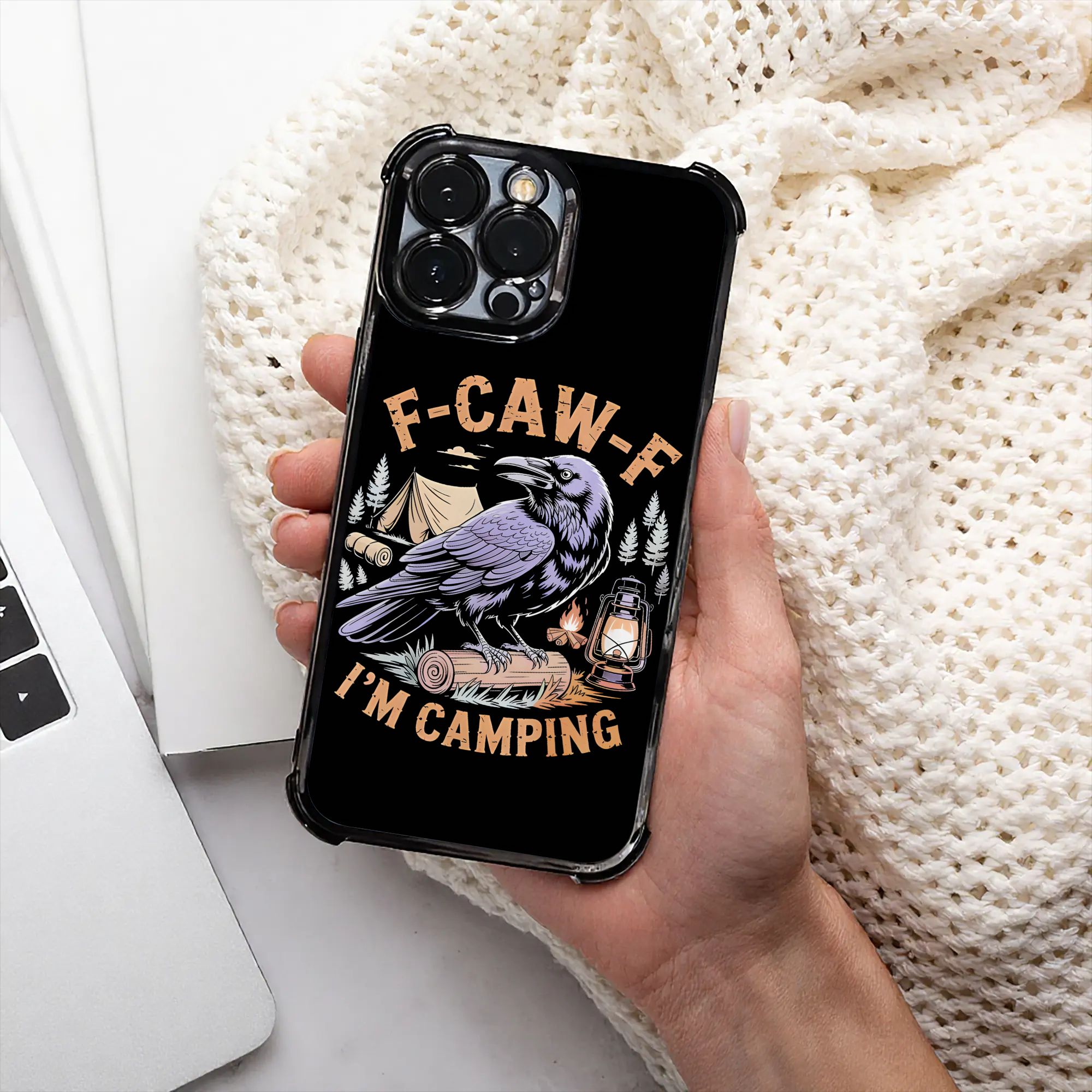 Grappige Raven F CAW F Ik ben  - Outdoor Adventurer recensie en prijs