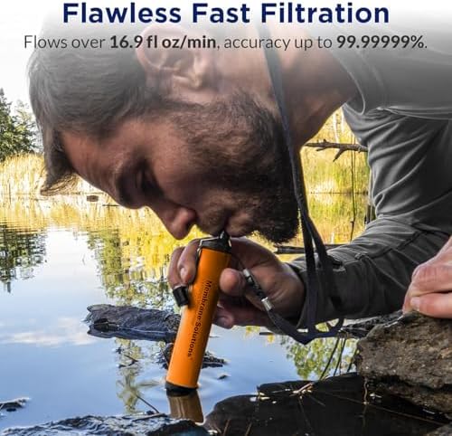 Pro 6L Camo Gravity Waterfilte - Water Filter Straw recensie en prijs