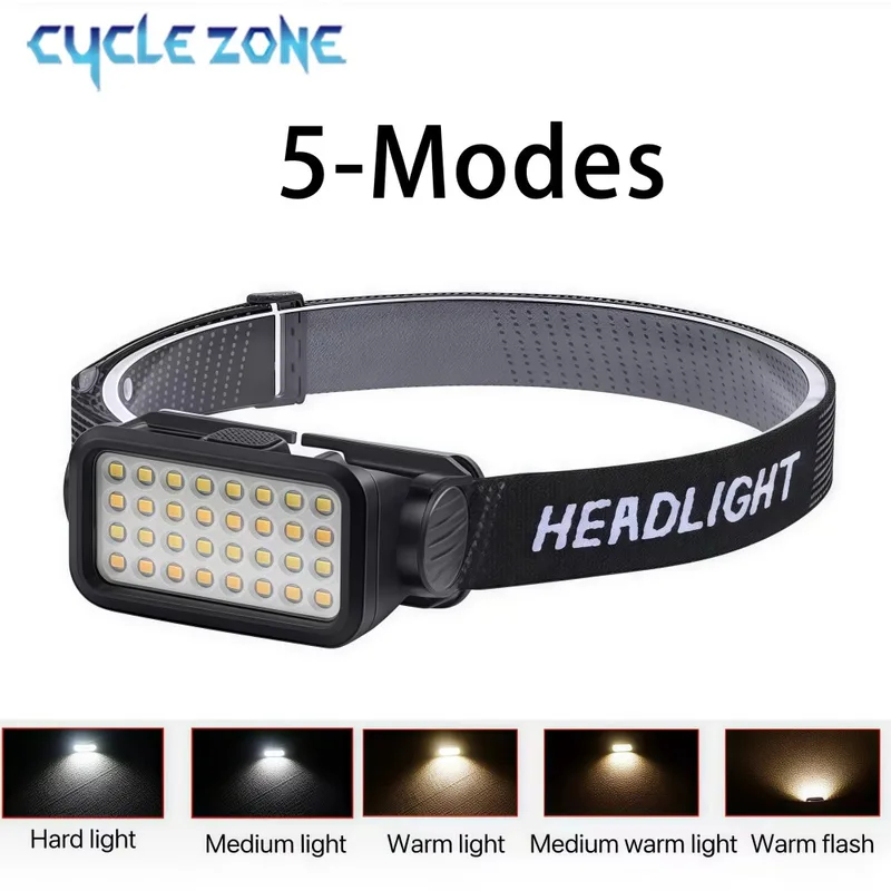 Oplaadbare hoofdlamp met 32 LE - Outdoor Adventure At recensie en prijs