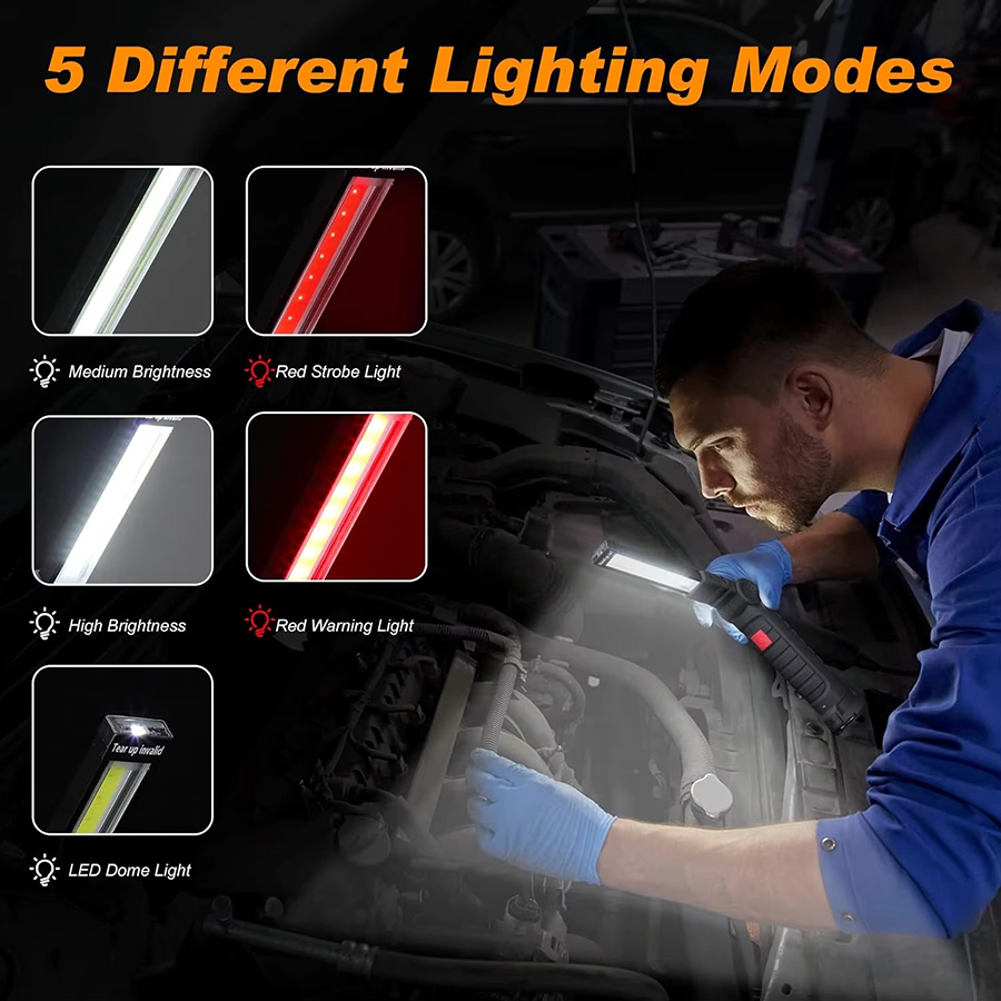 Draagbare LED-zaklamp met magn - Outdoor Adventurer recensie en prijs