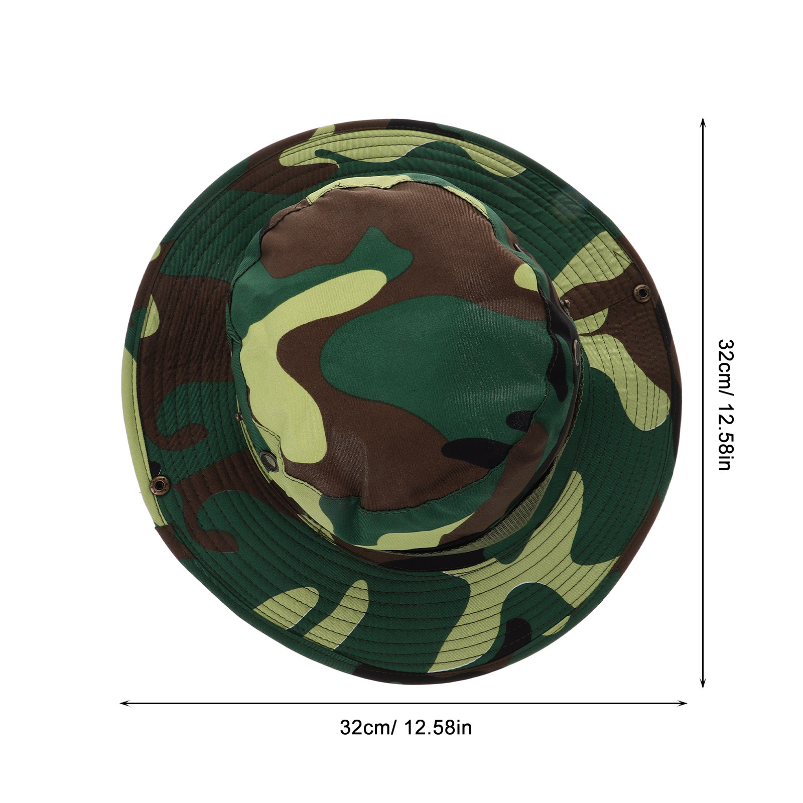 Heren bucket hat met camouflag - Outdoor Adventure Girls recensie en prijs
