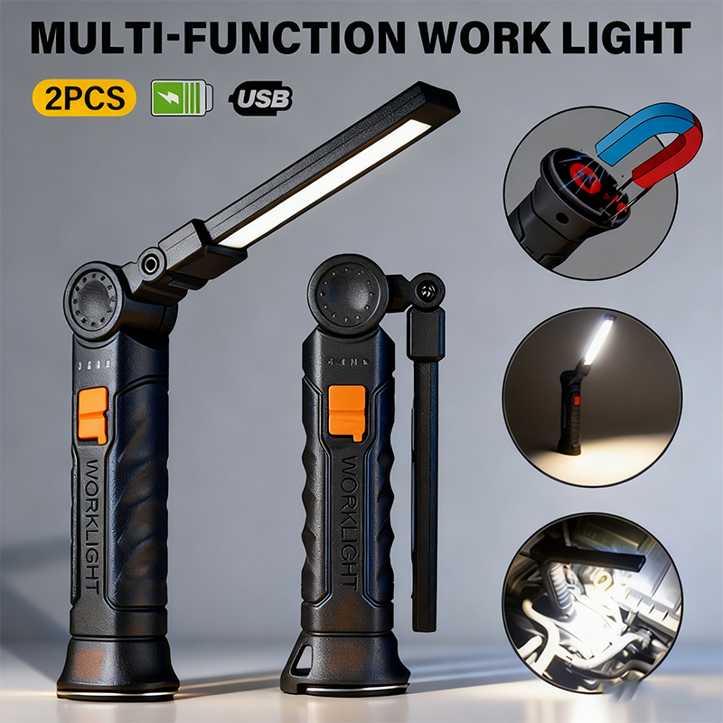 Draagbare COB LED-zaklamp USB  - Outdoor Adventurer recensie en prijs