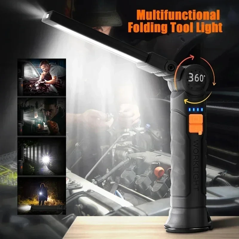 Draagbare COB LED-zaklamp USB  - Outdoor Adventurer recensie en prijs