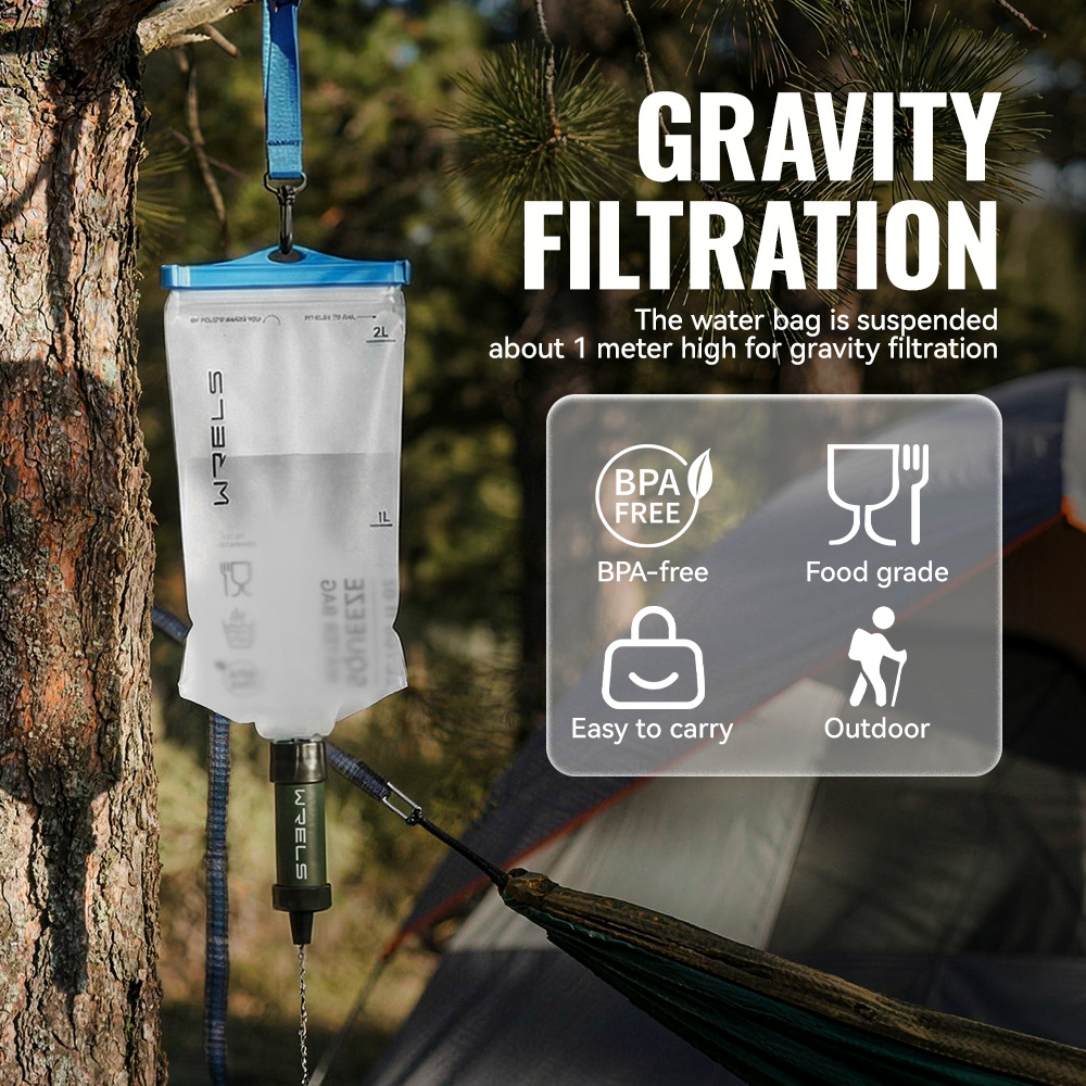 WERLS Persoonlijk Mini Waterfi - Water Filter Straw recensie en prijs