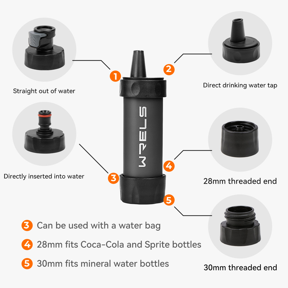 WERLS Persoonlijk Mini Waterfi - Water Filter Straw recensie en prijs