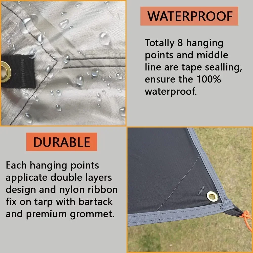 Hoge kwaliteit, heavy-duty zon - Hammock Rain Tarp recensie en prijs