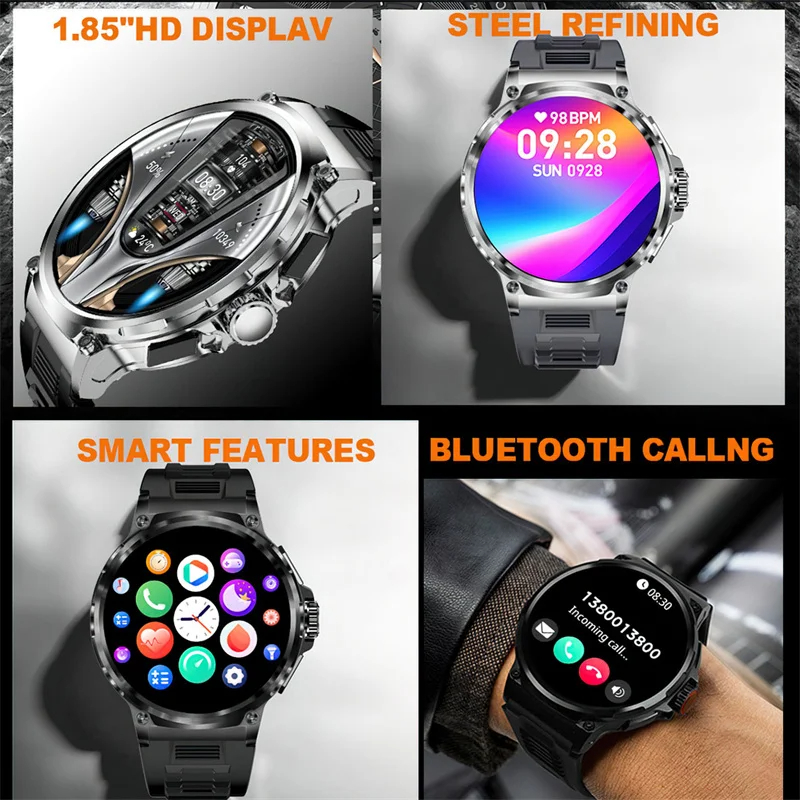 Hot Men Smartwatch 710mAh Outd - Outdoor Adventure Reservations recensie en prijs