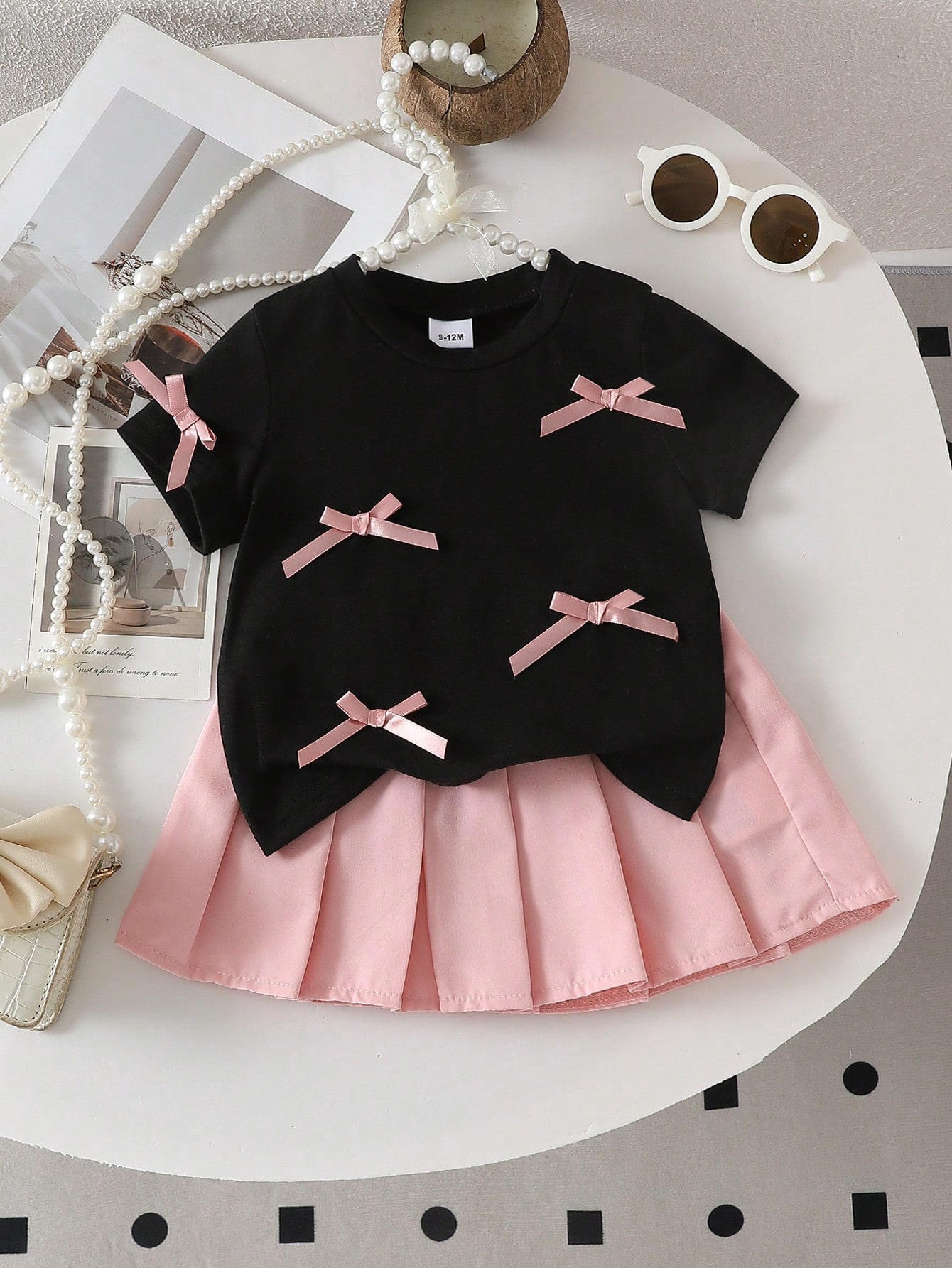 Tweedelig 3D-bow casual T-shir - Outdoor Adventure Girls recensie en prijs