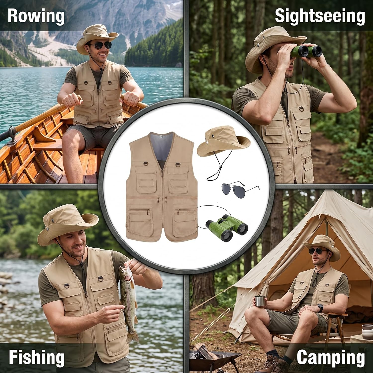 4-delige safari-kostuumset voo - Zoo Outdoor Adventure Set recensie en prijs