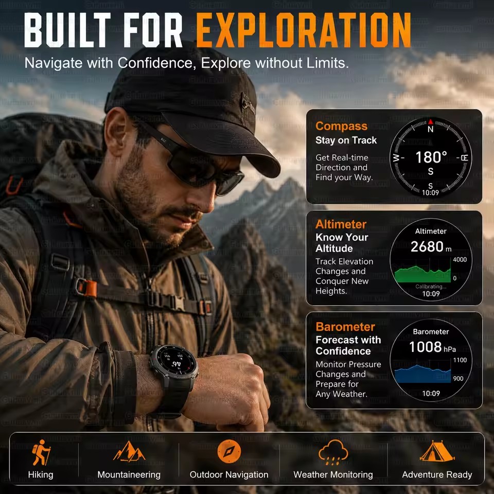 Nieuwe ingebouwde GPS Outdoor  - Outdoor Adventure Reservations recensie en prijs