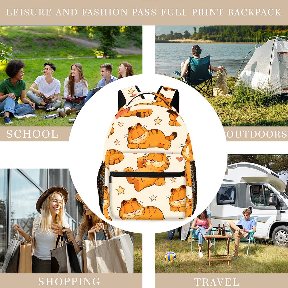Grappige luie Garfield-rugzak  - Outdoor Adventurer recensie en prijs